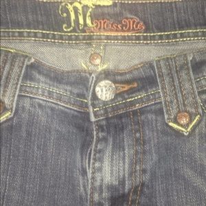 Miss Me jeans 27" bootleg